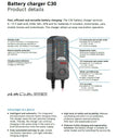 Bosch Battery Charger C30, 6 & 12V