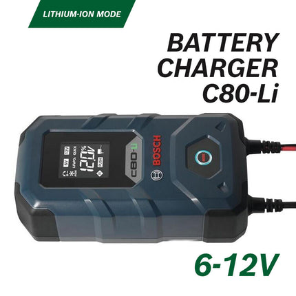 Bosch Battery Charger C80-Li, 6 & 12V