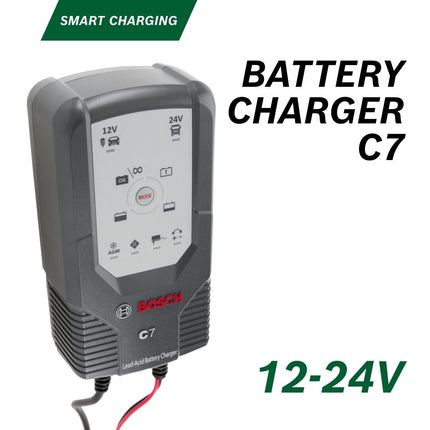 Bosch Battery Charger C7, 12 & 24V
