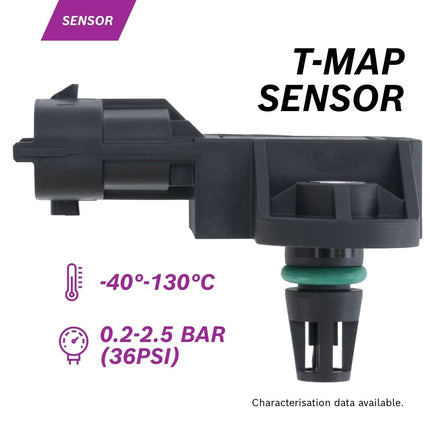 Bosch T-MAP Sensor, 2.5 bar & 130 deg C