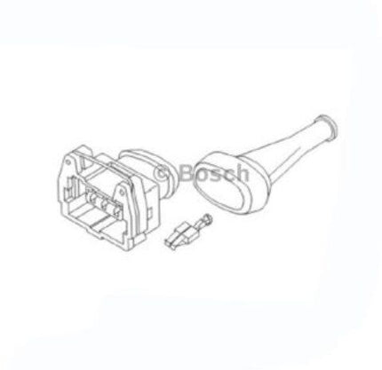 Bosch Mating Connector, 3-pin Jetronic