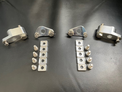 909 Motorsport billet wheel speed sensor mounts and spacer plates for the Subaru WRX GD ABS M5 kit