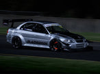 Plazmaman Mitsubishi Lancer EVO 6 time attack car on circuit at night — WTAC Clubsprint winner, running Bosch Motorsport M5 ABS