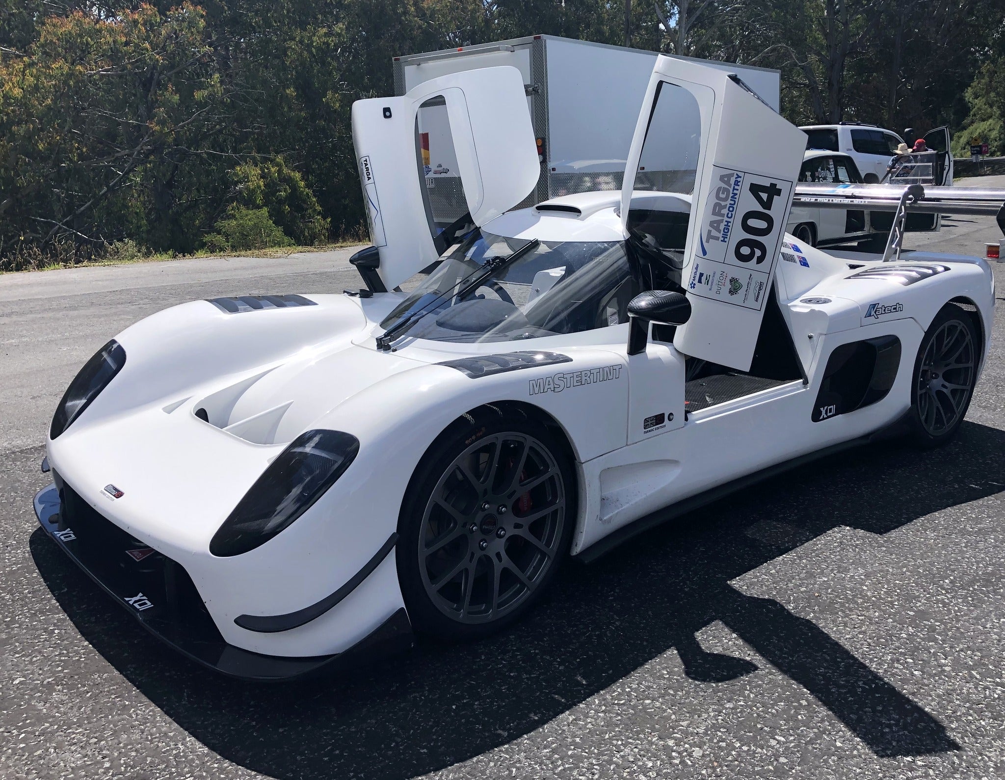 Ultima RS at Targa High Country — the reference car for 909 Motorsport's Bosch Motorsport M5 ABS development program for the Ultima platform