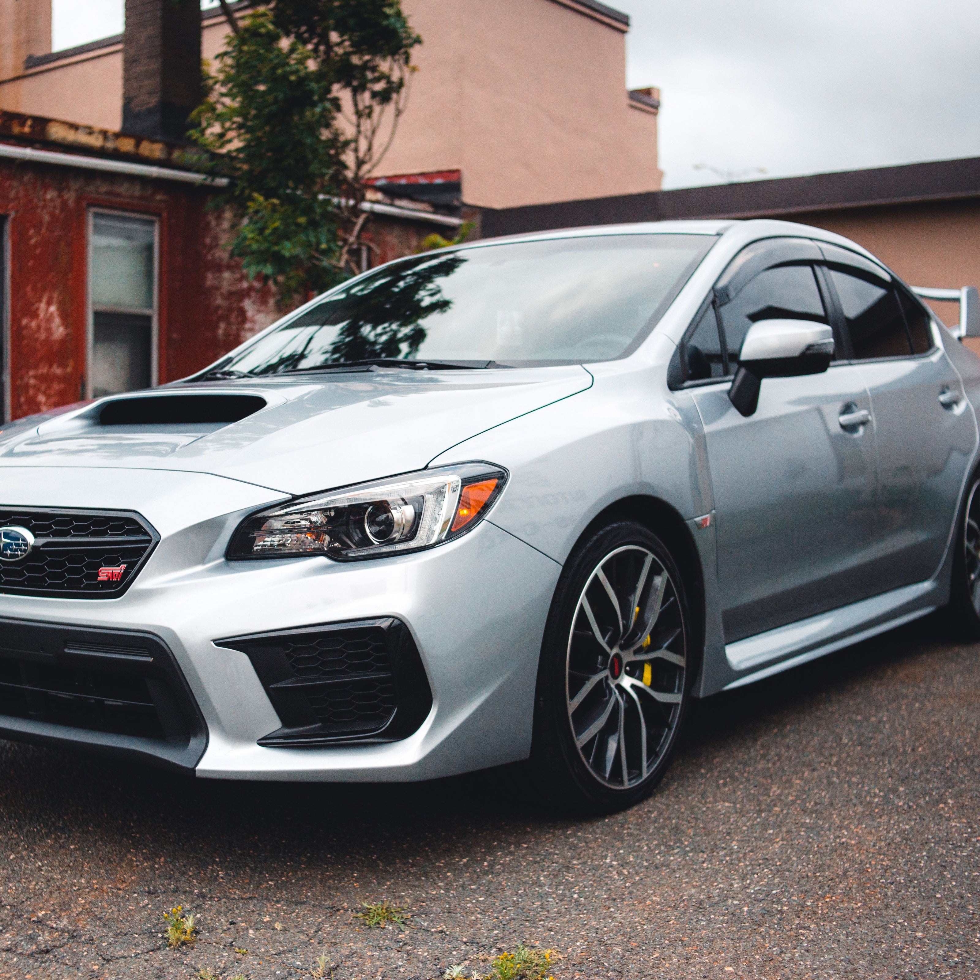 Silver VA generation Subaru WRX STI